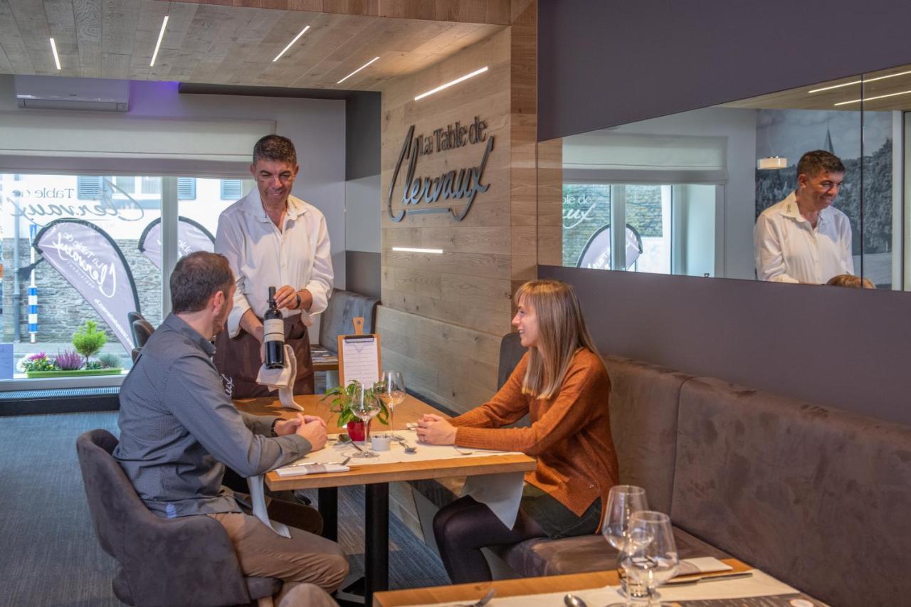 Hotel Du Commerce - Restaurant La Table De Клерво Екстер'єр фото